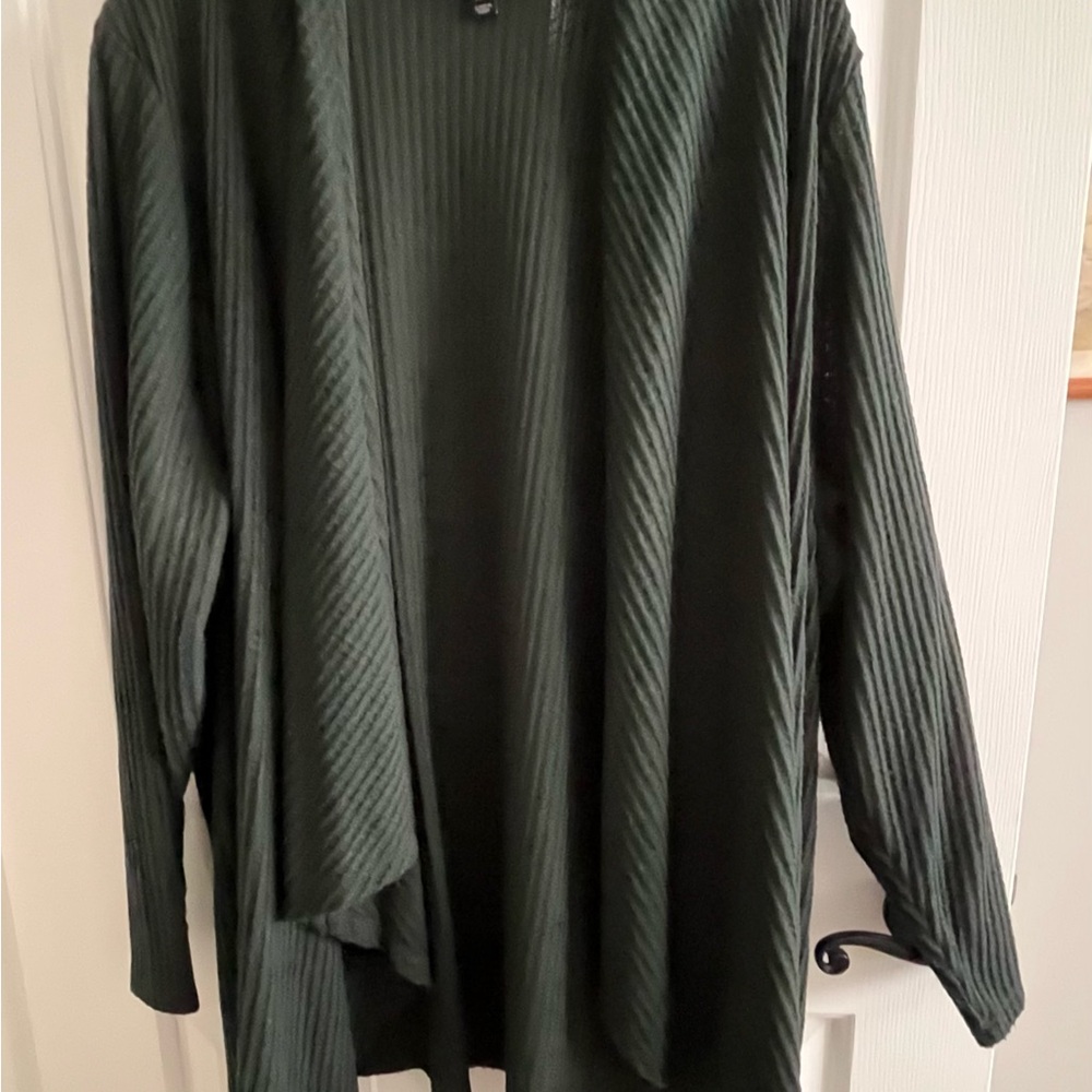 Lane Bryant Dark Green Cardigan